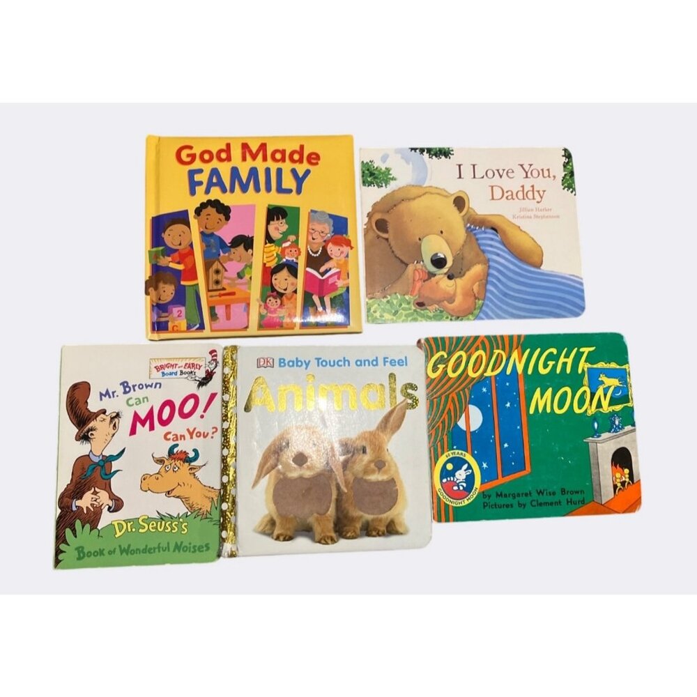Childrens Board Books Featuring Stories and Interactive Textures Set of 5 - Picture 7 of 16